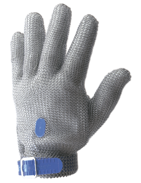 Stalowa rękawica ochronna rozm. 4 - L niebieska - Arcos