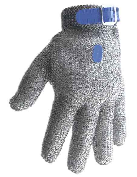 Stalowa rękawica ochronna rozm. 4 - L niebieska - Arcos