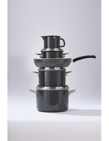 RIESS - Zestaw garnków 5cz. Dark Grey