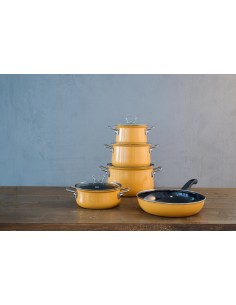 Riess- Zestaw garnków 5cz. Orange 2