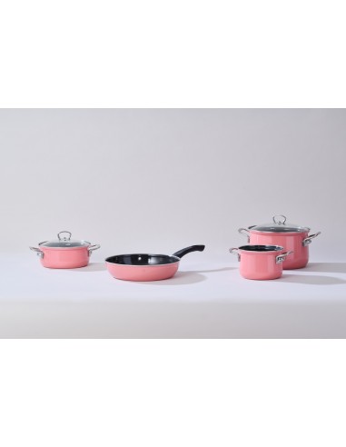 Riess- Zestaw garnków 5cz. Pink