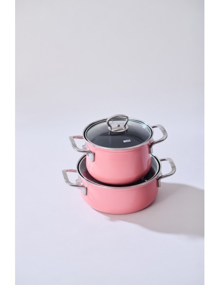 Riess- Zestaw garnków 5cz. Pink