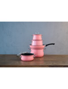 Riess- Zestaw garnków 5cz. Pink 2