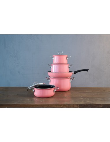 Riess- Zestaw garnków 5cz. Pink