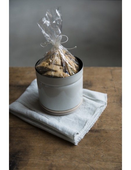 RIESS - Pojemnik kuchenny z drewnianą pokrywą 0,2l Light Grey