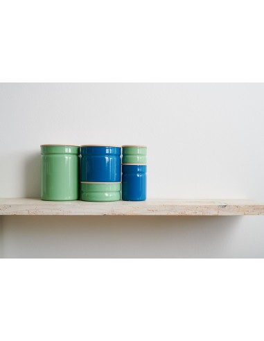 RIESS - Pojemnik kuchenny niski z drewnianą...