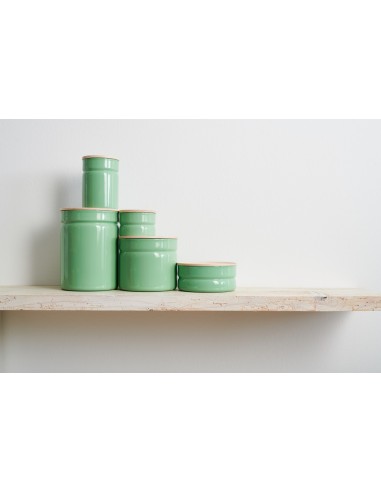 RIESS - Pojemnik kuchenny z drewnianą pokrywą...