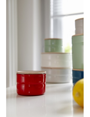 RIESS - Pojemnik kuchenny z drewnianą pokrywą...