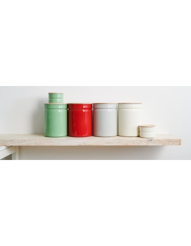 RIESS - Pojemnik kuchenny z drewnianą pokrywą...