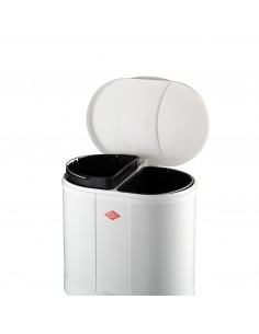 Kosz na śmieci czerwony 2x15l BETA Wesco 2