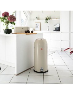 Kosz na śmieci n. srebrny Kickmaster Maxi 40l Wesco 2