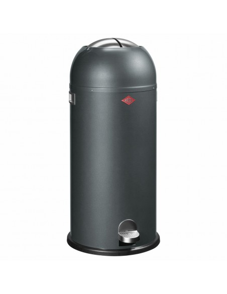 Kosz na śmieci grafitowy Kickmaster Maxi 40l Wesco
