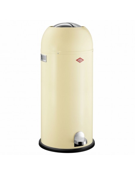Kosz na śmieci beżowy Kickmaster Maxi 40l Wesco