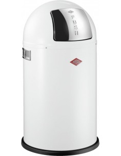 Kosz na śmieci biały mat 22l Pushboy Jr. Wesco