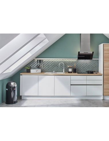 Kosz na śmieci biały mat 22l Pushboy Jr. Wesco