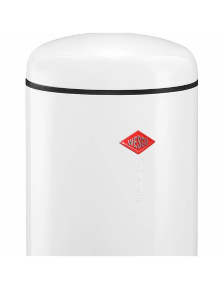 Kosz na śmieci 15l BaseBoy biały MATT Wesco