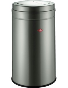 Kosz na śmieci srebrny 120l Big Swing WESCO