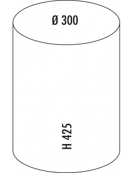 Kosz na śmieci grafitowy 13l ALPHA Wesco