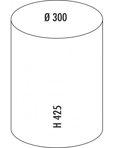 Kosz na śmieci biały 13l ALPHA Wesco