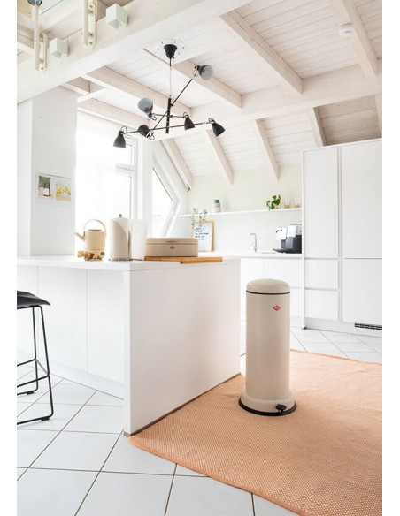 Kosz na śmieci 30l piaskowy mat Big BaseBoy Wesco