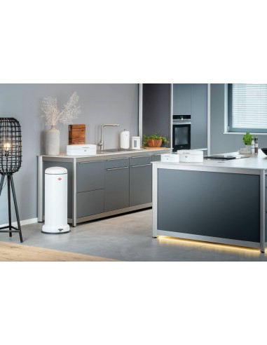 Kosz na śmieci 30l biały mat Big BaseBoy Wesco