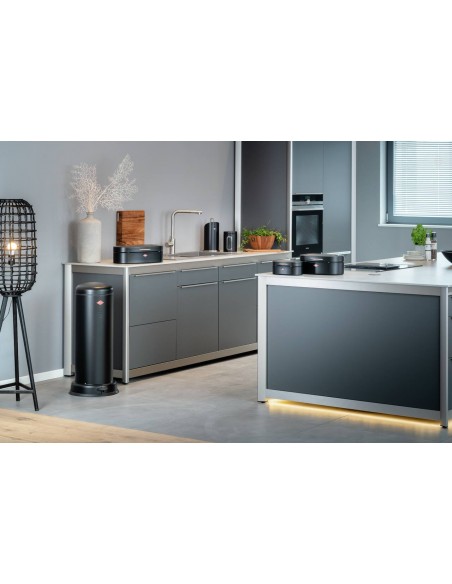 Kosz na śmieci 30l grafitowy Big BaseBoy Wesco