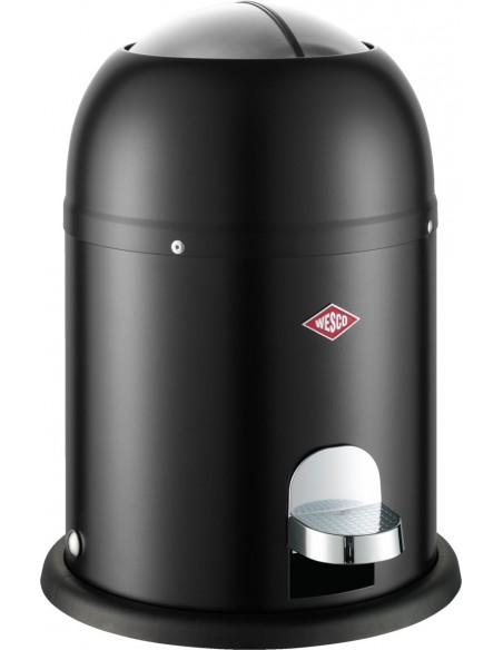 Kosz na śmieci 6l czarny mat Mini Master Wesco