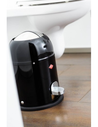 Kosz na śmieci 6l czarny mat Mini Master Wesco