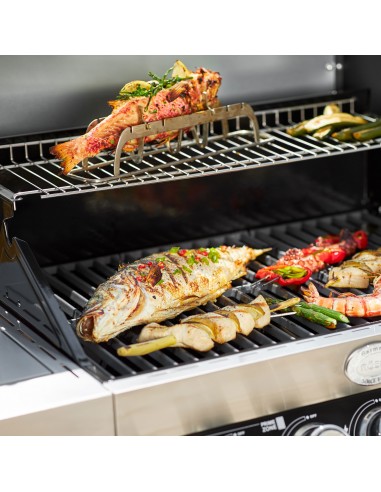 Uchwyt do grillowania ryb BBQ - Roesle