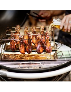 Uchwyt do grillowania nóżek kurczaka BBQ - Roesle 2