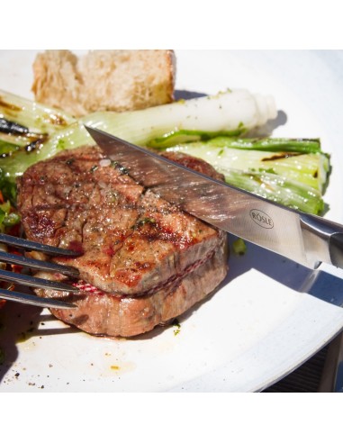 Zestaw 4 cz sztućców do steków BBQ - Roesle