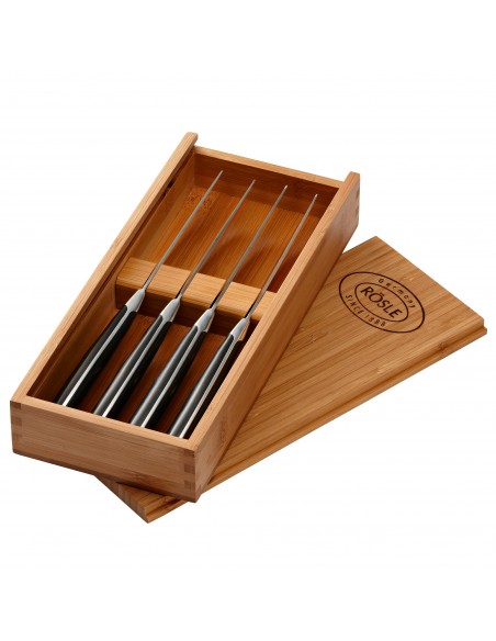 Zestaw 4 noży do steków BBQ - Roesle