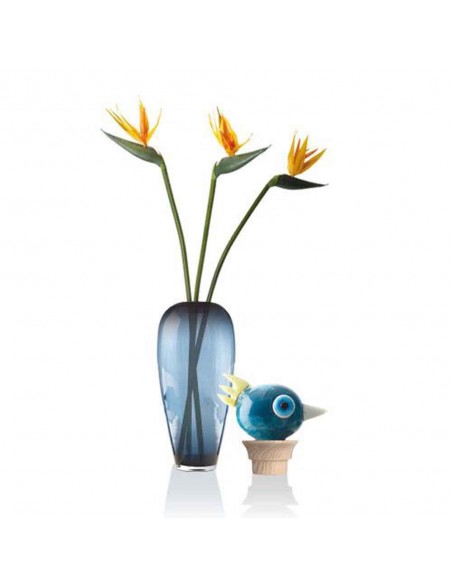 Wazon Peppe 45cm Papageno turkusowy - Leonardo