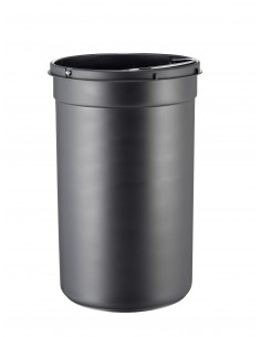 Kosz na śmieci grafitowy mat 12l Kickmaster Junior Wesco 2