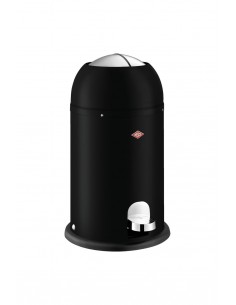 Kosz na śmieci czarny  mat 12l Kickmaster Junior Wesco