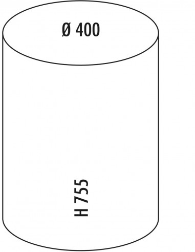 Kosz na śmieci srebrny 50l Pushboy Wesco