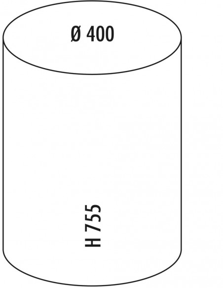Kosz na śmieci srebrny 50l Pushboy Wesco