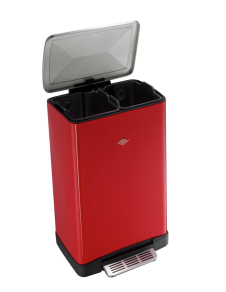 Kosz na śmieci 2x18l czarny mat Big Double Boy WESCO