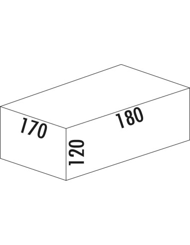 Pojemnik czerwony 180mm Mini Grandy Wesco
