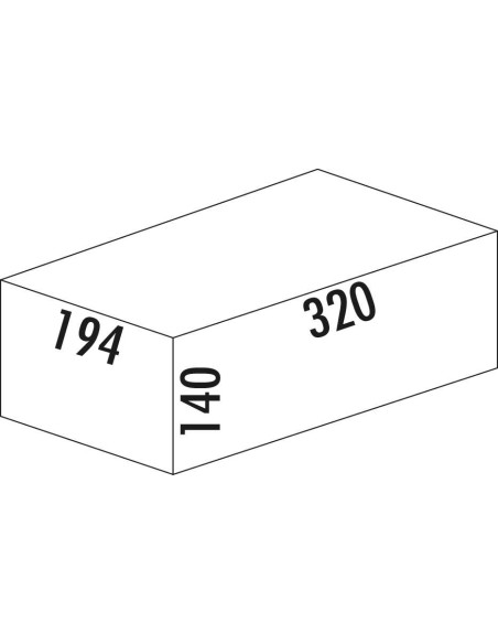 Chlebak piaskowy mat 320mm Single Elly