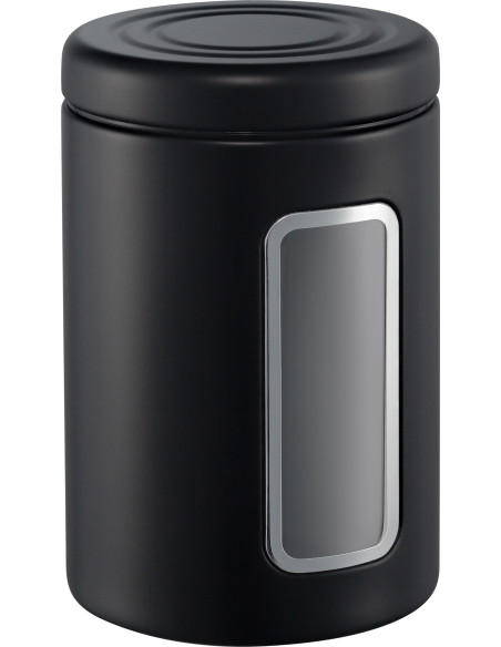 Pojemnik czarny mat z okienkiem Classic Line 2l