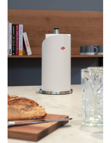 Stojak na papier kuchenny chłodny szary Wesco