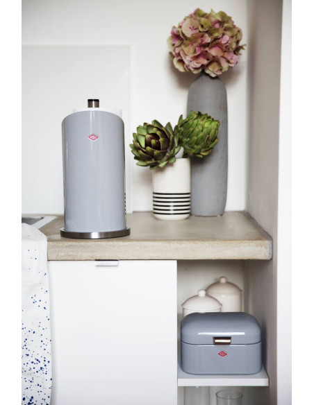 Stojak na papier kuchenny chłodny szary Wesco