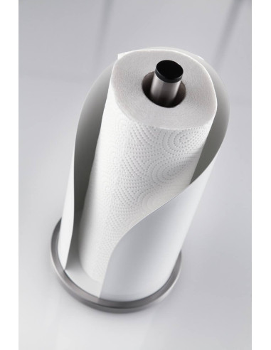 Stojak na papier kuchenny czarny Wesco