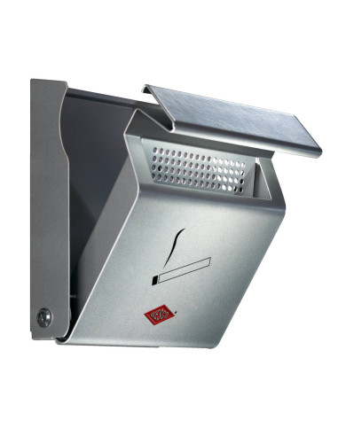 Popielniczka ścienna srebrna