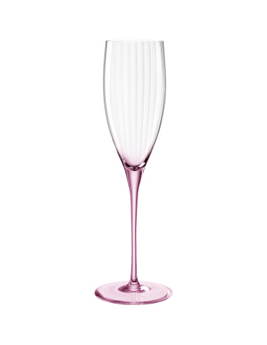 Zestaw 6 kieliszków do szampana 250ml POESIA rose