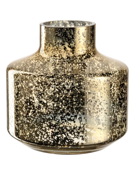 Wazon niski 22cm złoty Milano - Leonardo