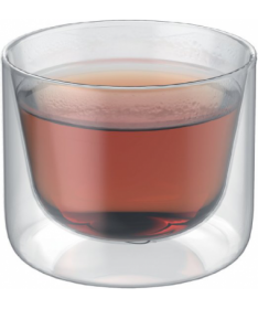 Zestaw 2cz. szklanek 200ml z podwójnymi ściankami