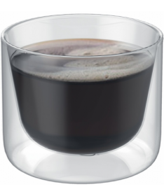 Zestaw 2cz. szklanek 200ml z podwójnymi ściankami