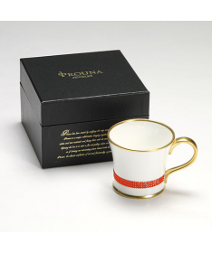 Kubek do kawy z kryształkami Swarovskiego (Hyacinth)